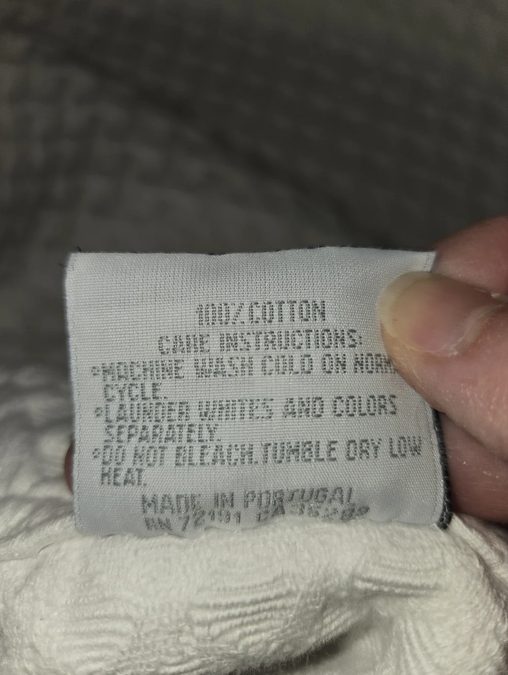 L N T Home Ivory Textured Coverlet - Cotton Home Bedding 80 X 62